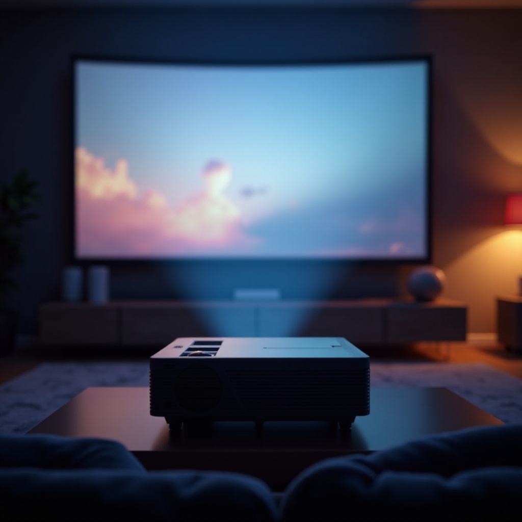 best brightness contrast sharpness settings for projector