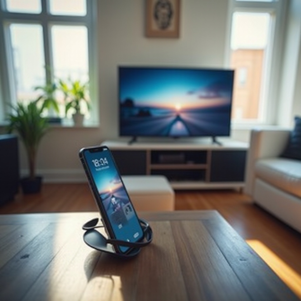 conectar iphone a tv samsung