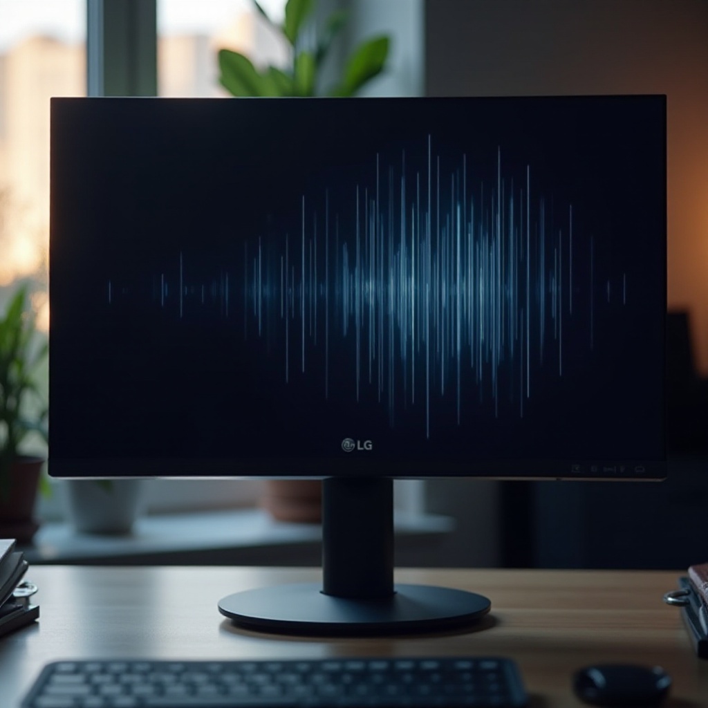 lg monitor vertical lines