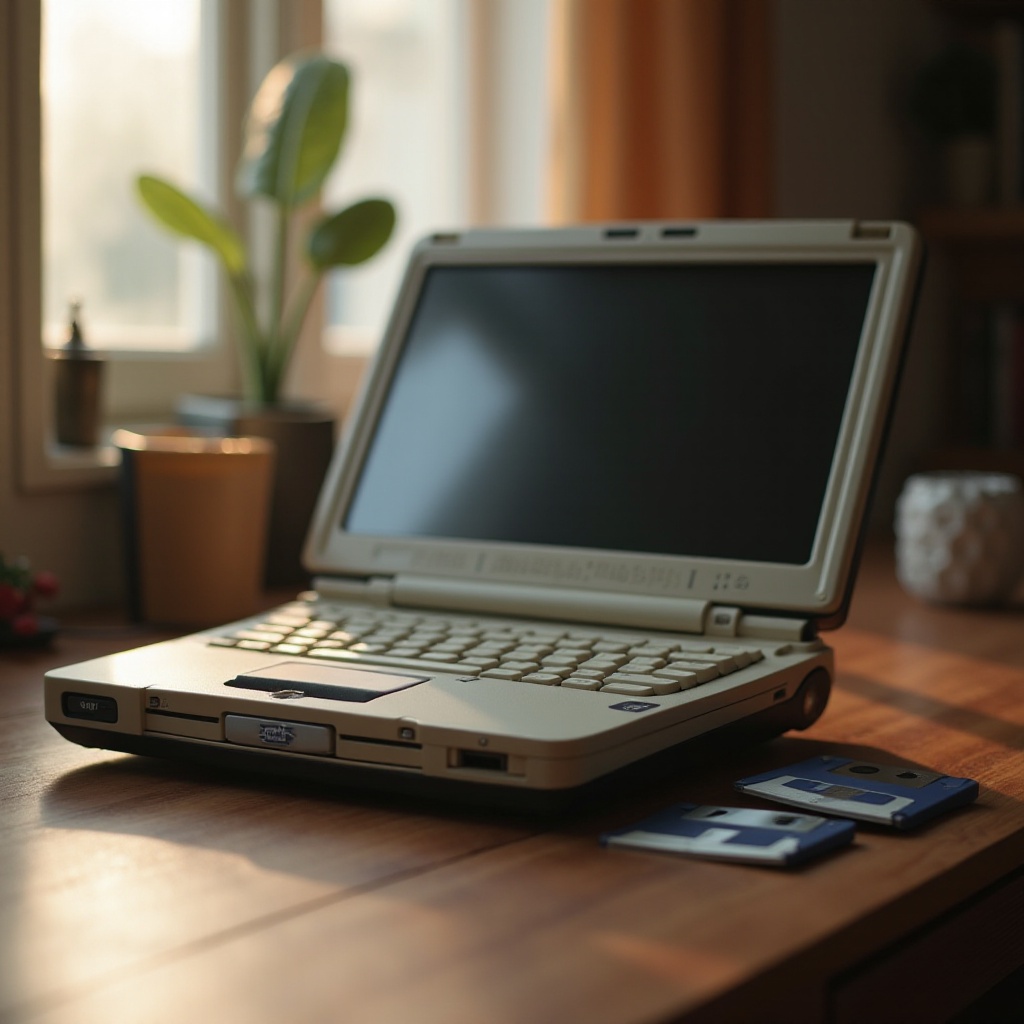 laptop with floppy drive