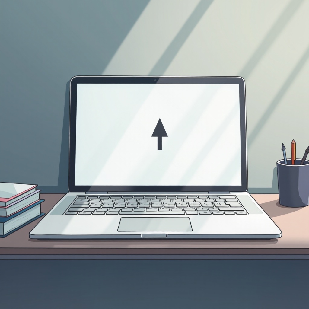 strzałka nie wyświetla się na moim laptopie