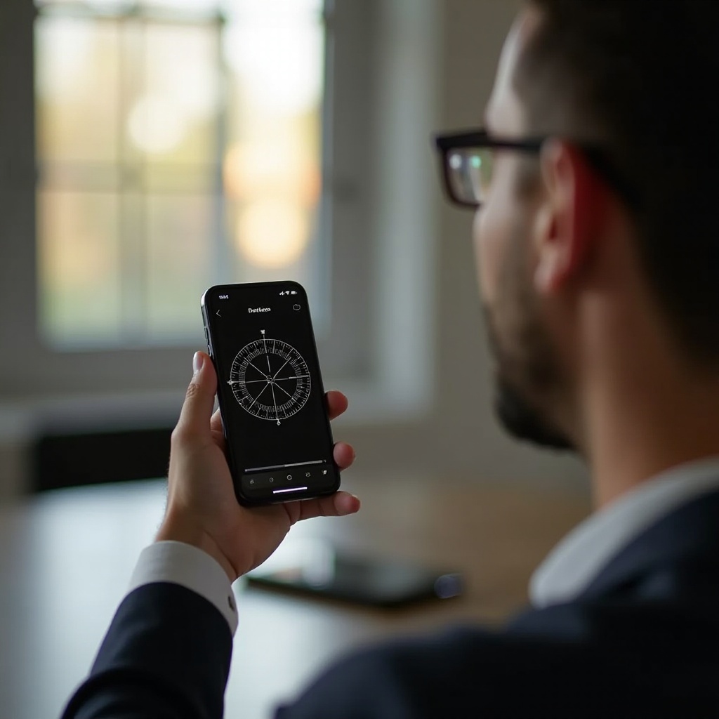 kompass kalibrieren iphone