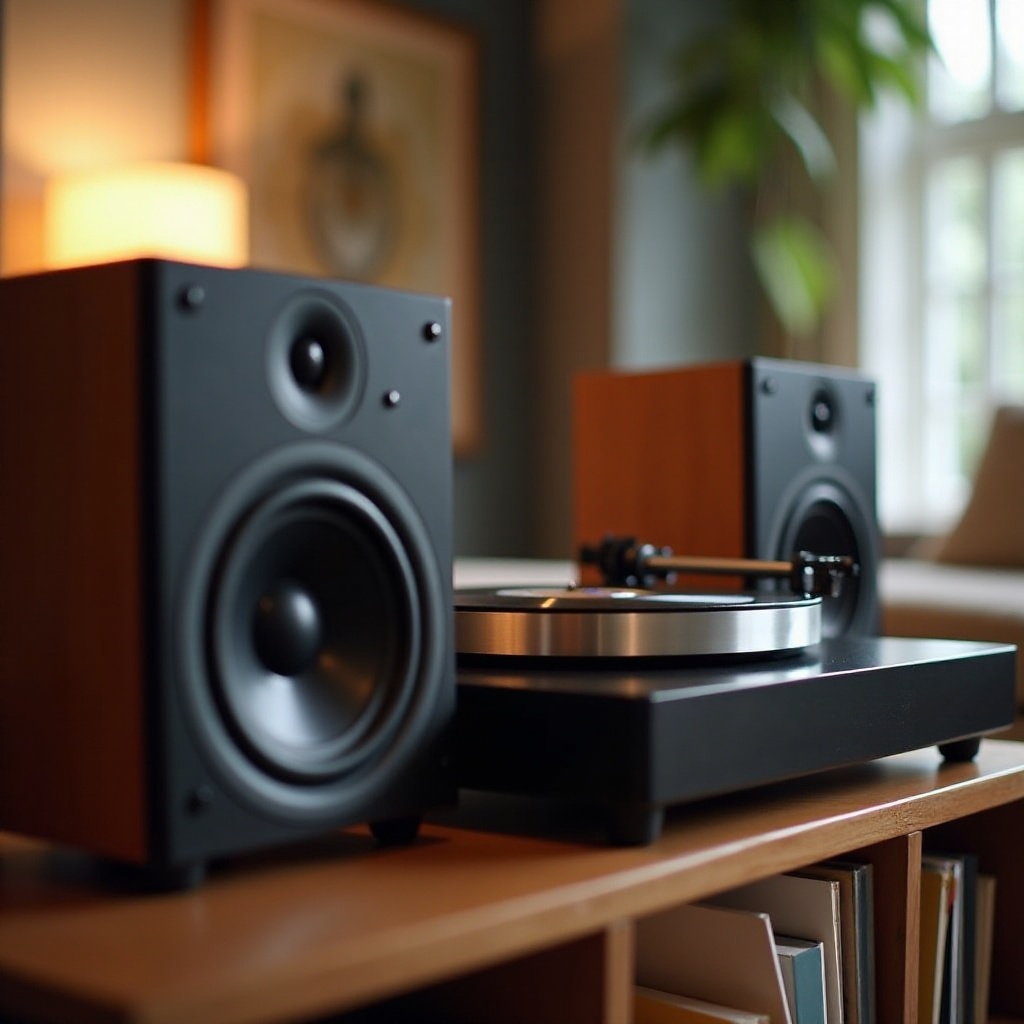 best bookshelf speakers for record player