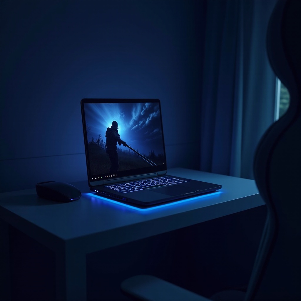 แล็ปท็อปเล่นเกมความร้อนสูงเกินไป