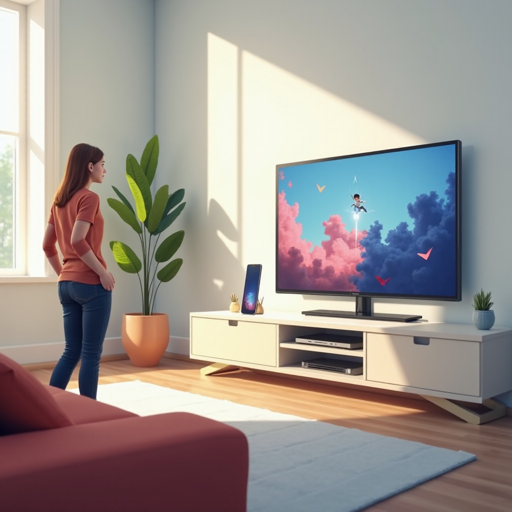 how to screen mirror from iphone to samsung smart tv