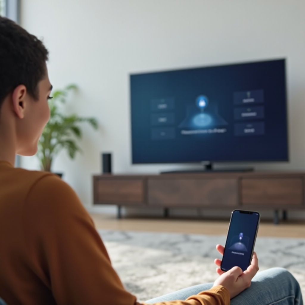 menghubungkan iPhone ke TV Samsung