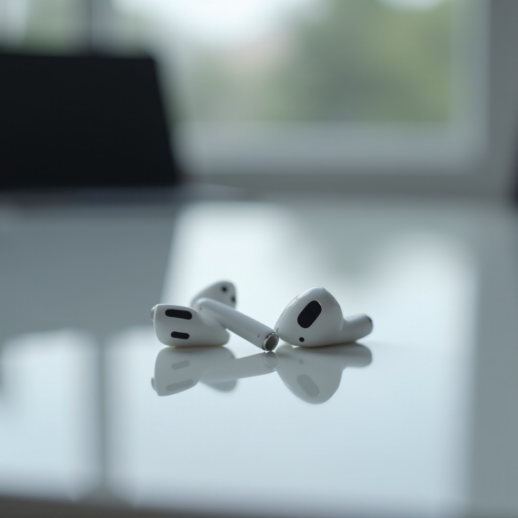 mikrofon nie działa na airpods