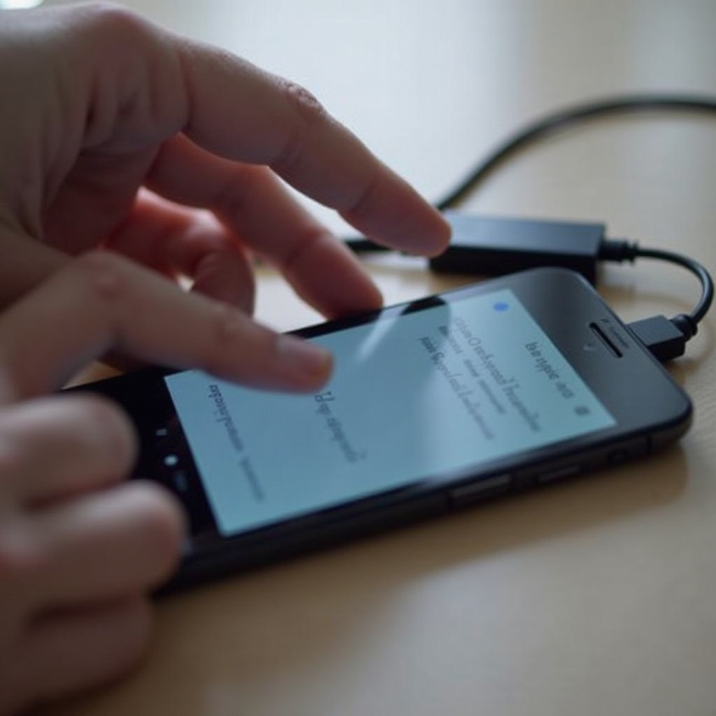 jak wyczyścić pamięć podręczną USB na Androidzie