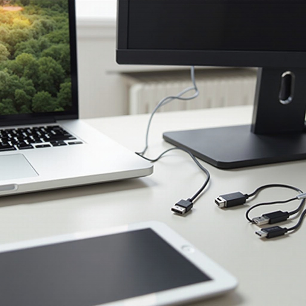 jak podłączyć MacBooka Pro do monitora