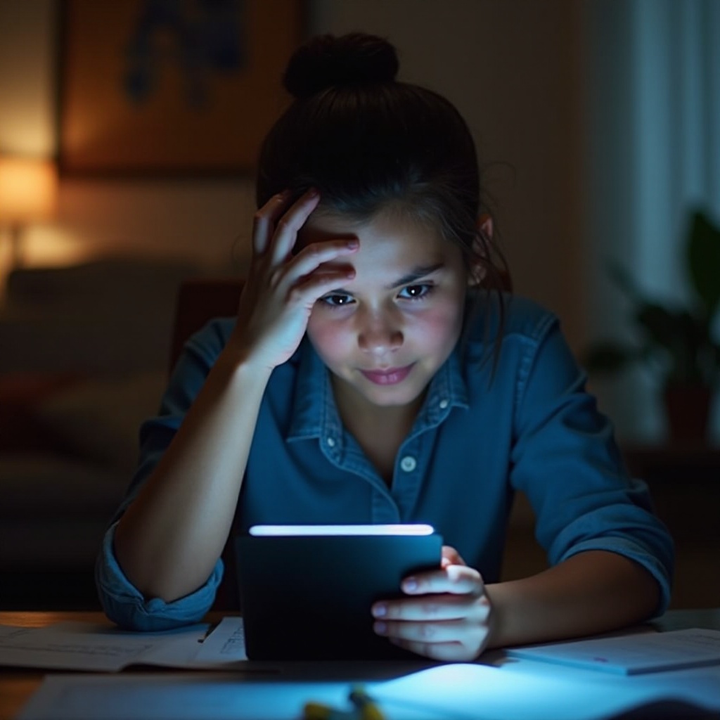 ลืมรหัสผ่านการควบคุมโดยผู้ปกครองสำหรับ Kindle