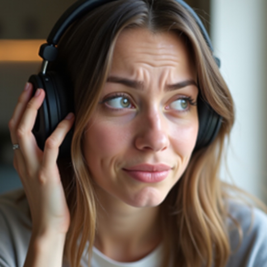 audio secara acak hanya diputar di earphone kanan pada headphone
