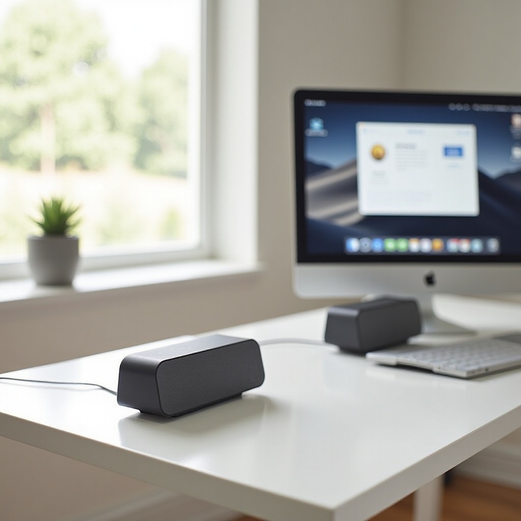 brookstone.com 데스크탑 스피커 블루투스 페어링