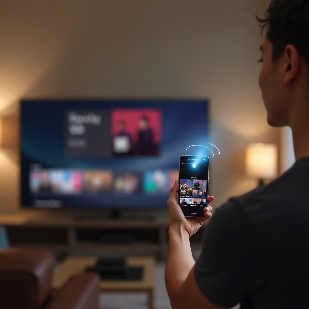 สตรีมจากโทรศัพท์ Samsung ไปยังทีวี Samsung