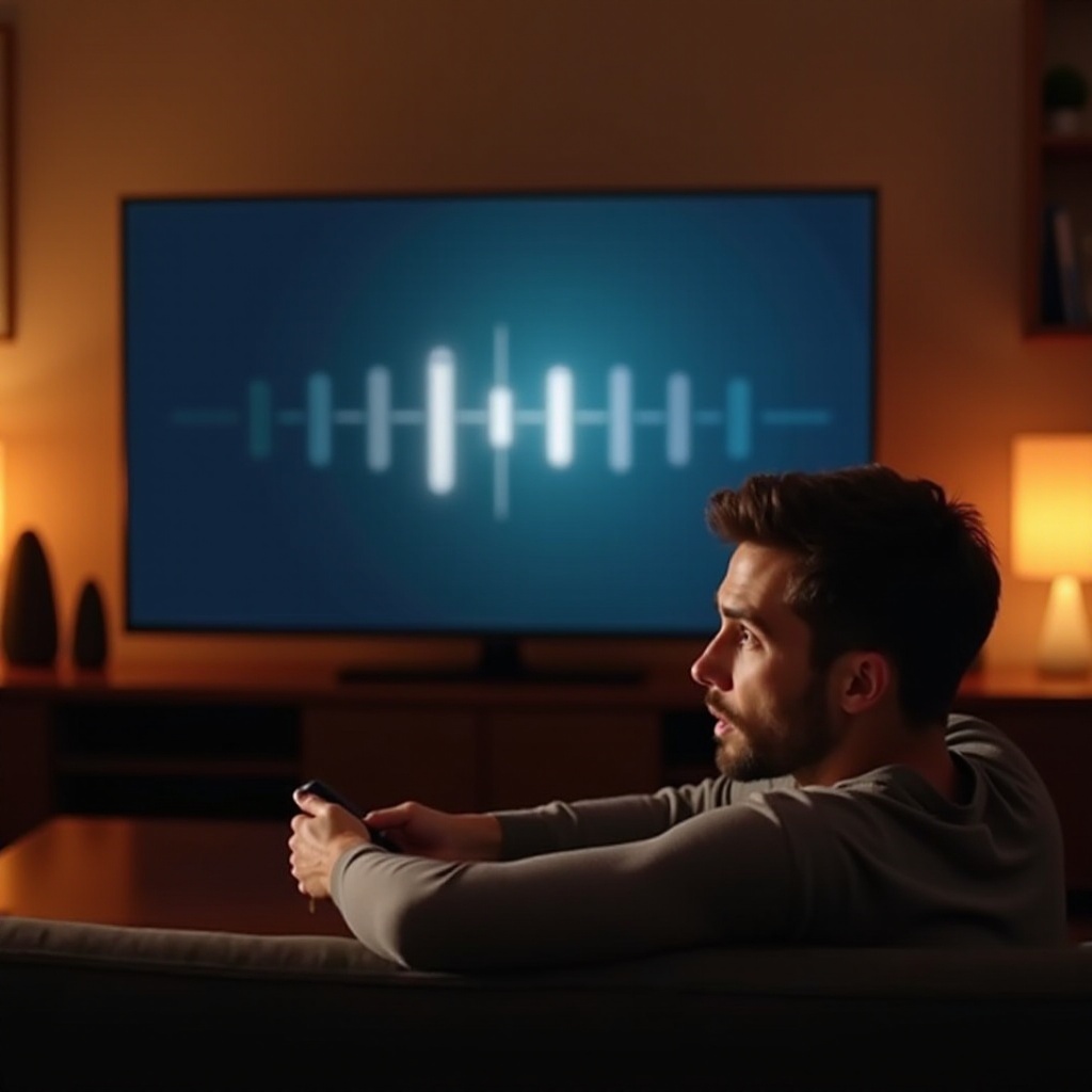 삼성 TV의 볼륨이 계속 내려갑니다