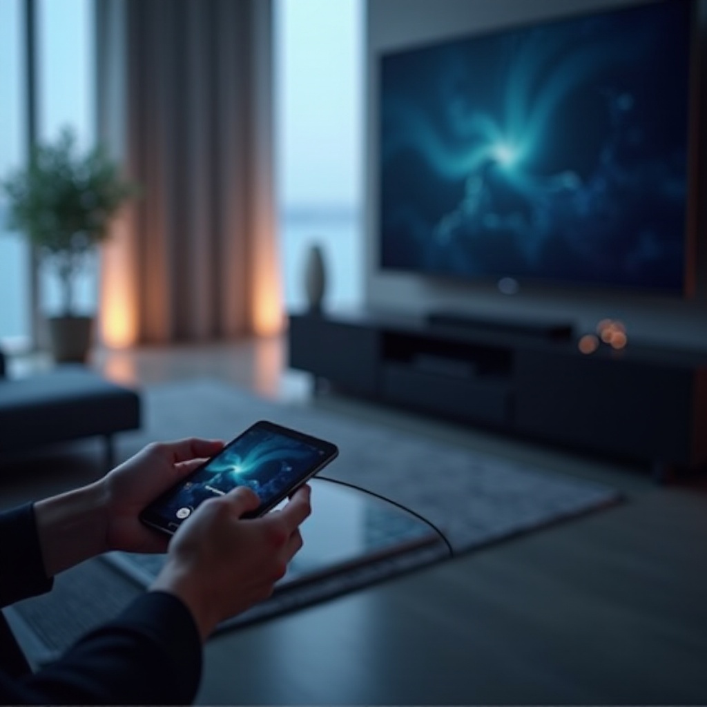 streamen van Samsung-telefoon naar Samsung-tv