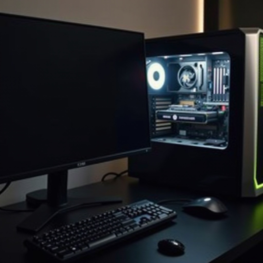 pengaturan nvidia ulang saat monitor dimatikan