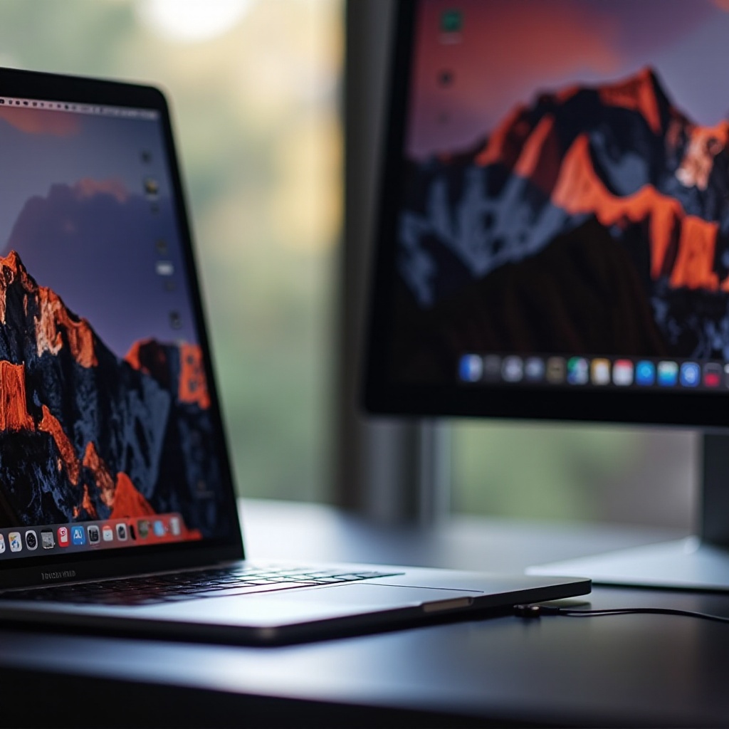 hoe je een MacBook Pro aansluit op een monitor