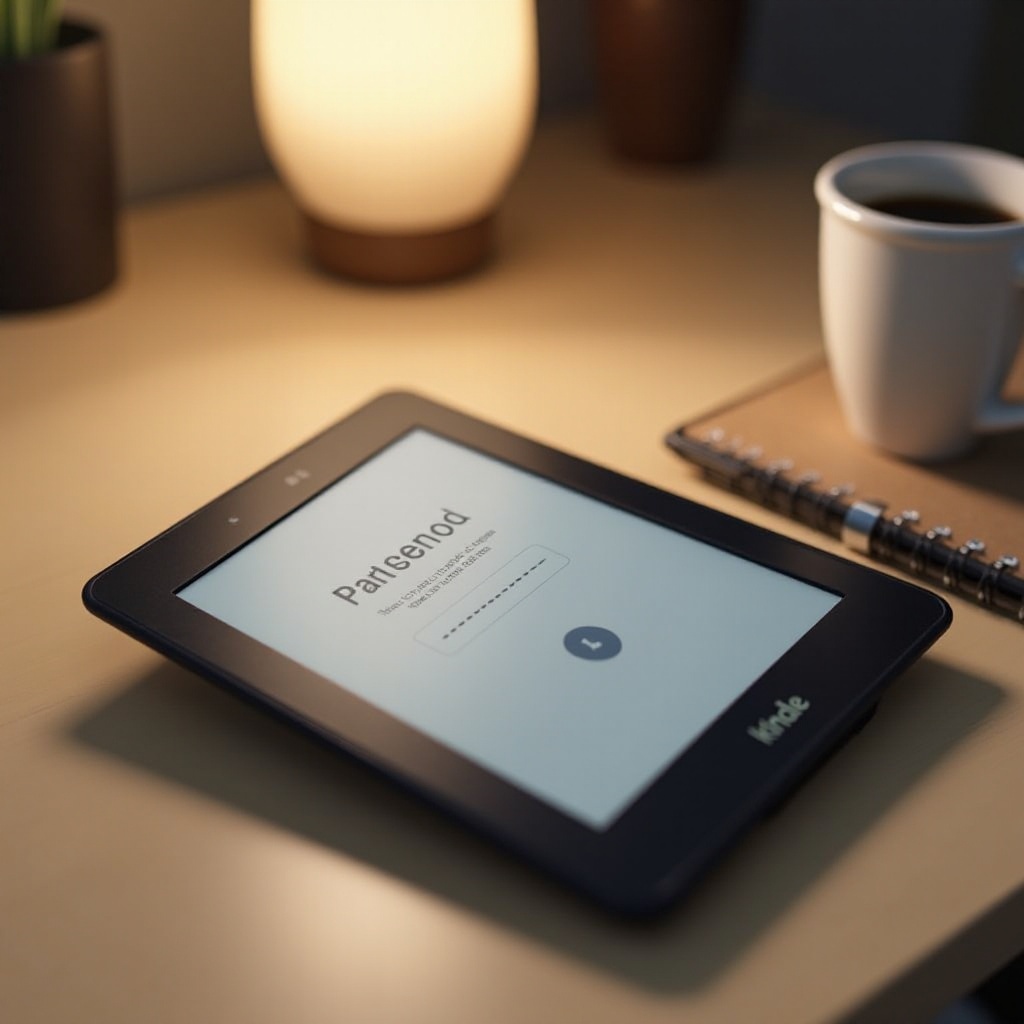 forgot parental control password for kindle