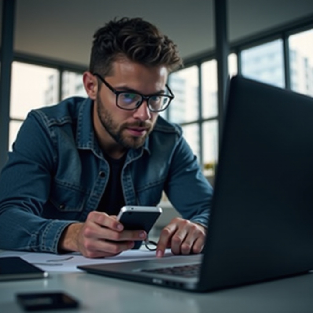 komputer nie widzi iPhone'a