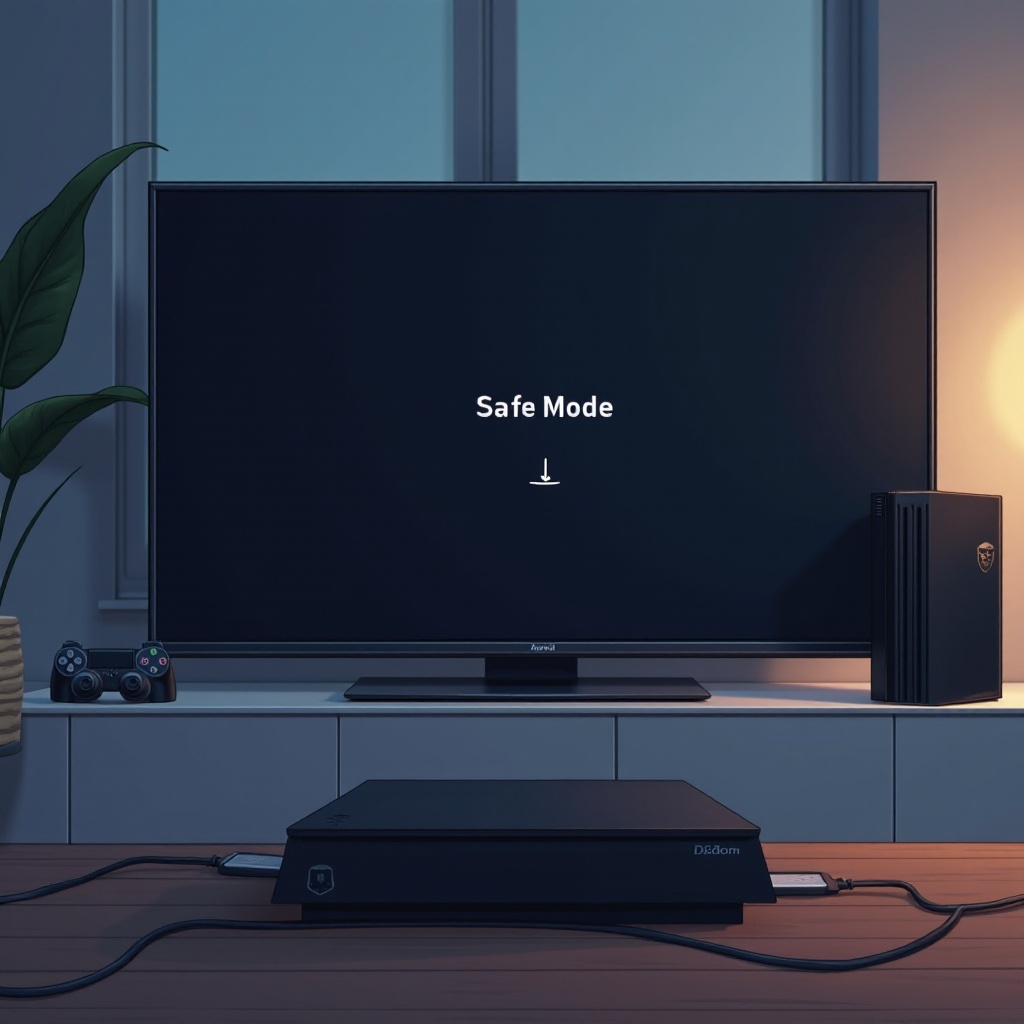 PS4 セーフモードにスタック USB アップデート