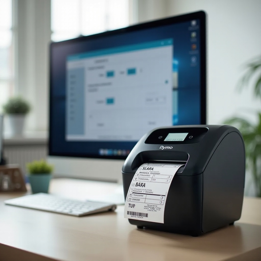 what language do dymo printers use