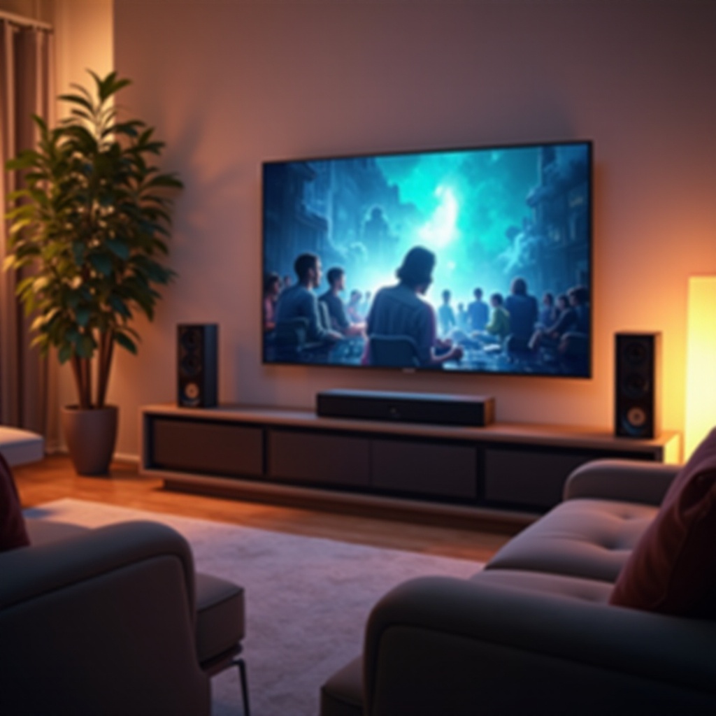 Vizio älytelevision soundbar