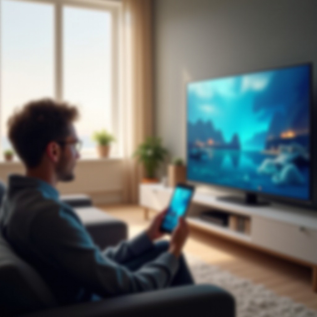 삼성 전화에서 삼성 TV로 스트리밍