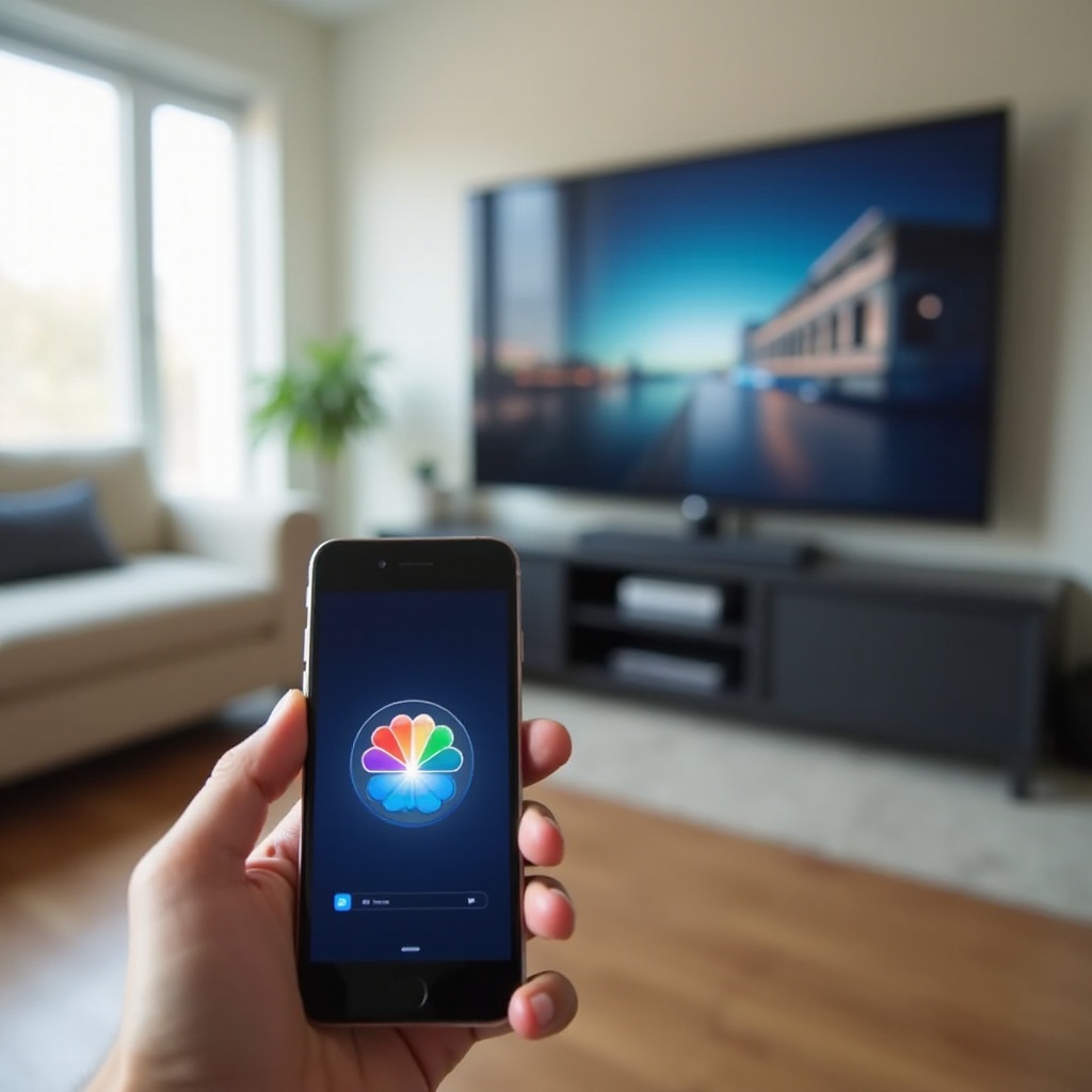 iPhoneからSamsung Smart TVへの画面ミラーリング方法