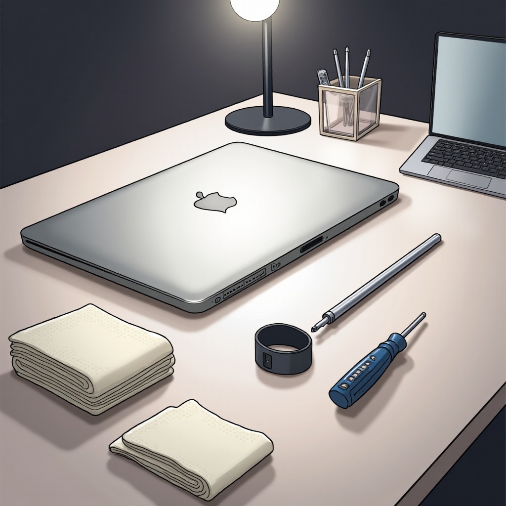 kuinka irrottaa akku MacBook Prosta