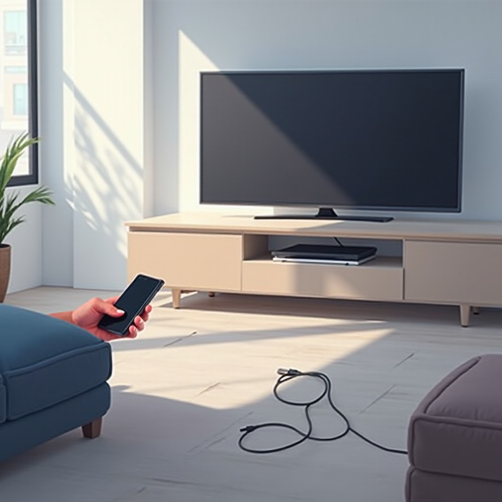 podłącz telefon do telewizora przez USB