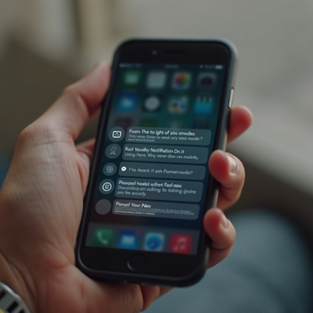 perbaiki notifikasi iPhone