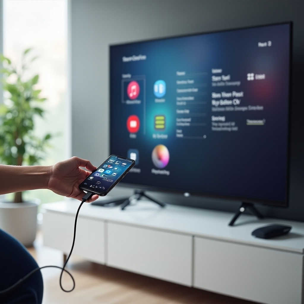 connect phone to tv usb